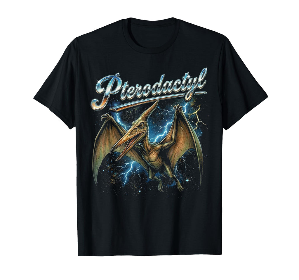 Pterodactyl 90S Funny Dinosaur 80S T-Shirt - Trendy Graphic for Adults - T-Shirt, Sweatshirt, Hoodie