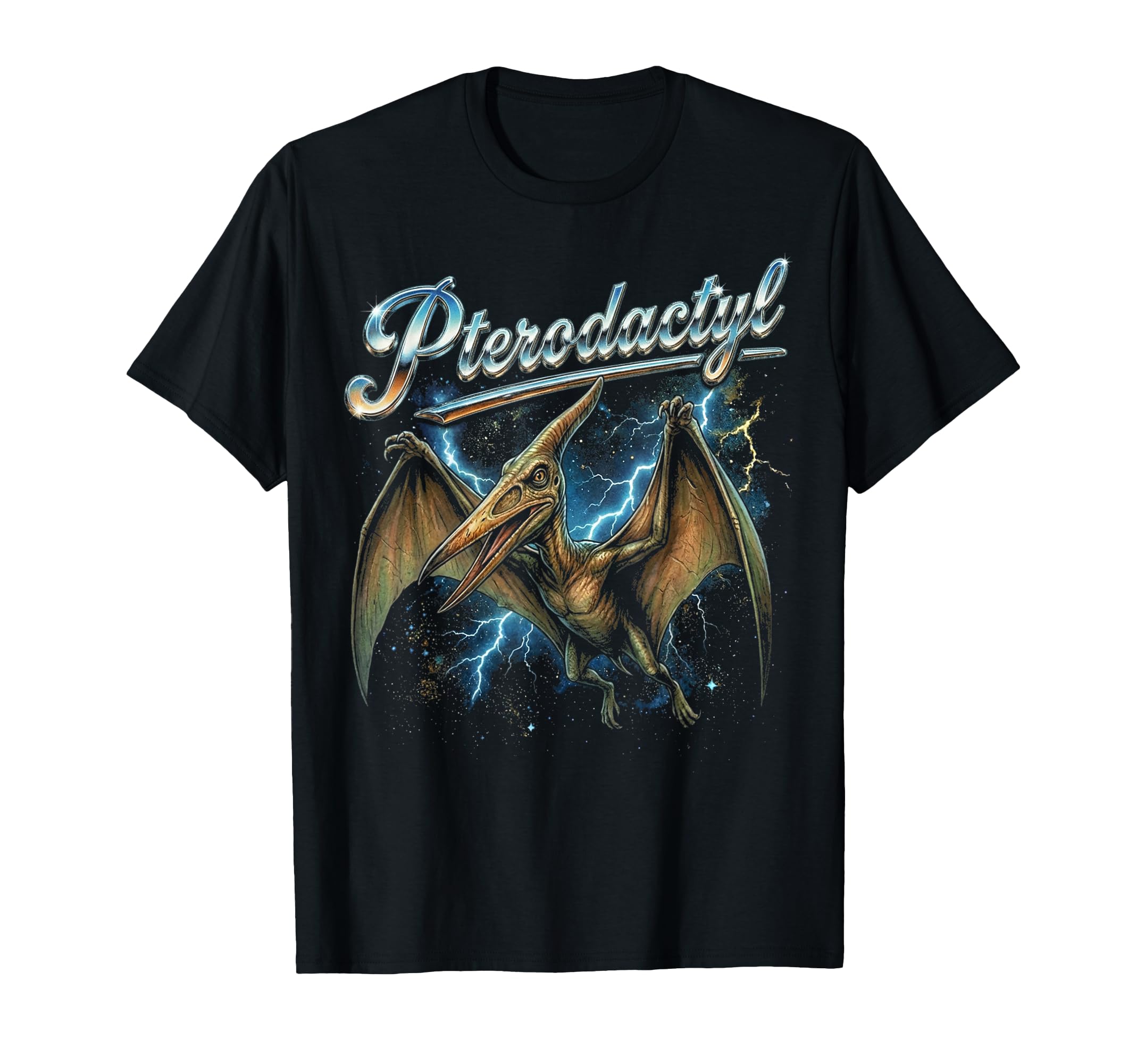 Pterodactyl 90S Funny Dinosaur 80S T-Shirt - Trendy Graphic for Adults - T-Shirt, Sweatshirt, Hoodie