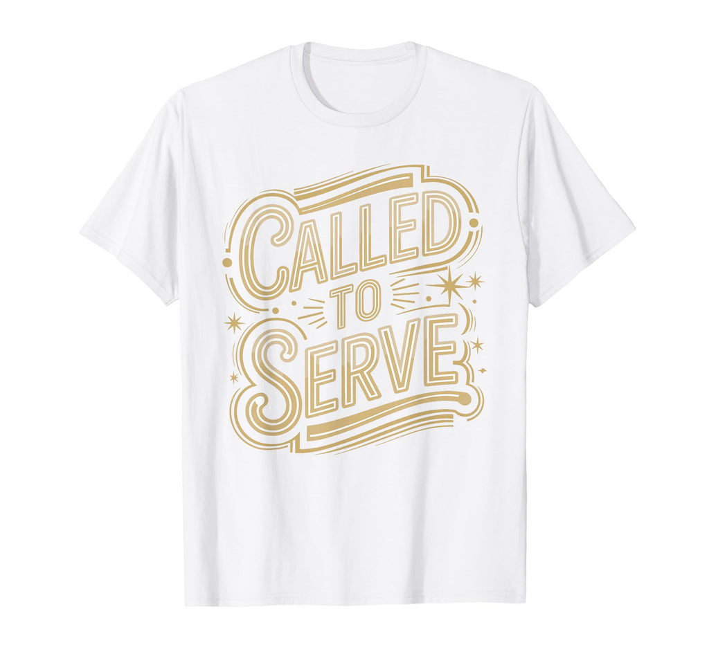 Called To Serve Distressed Text T-Shirt - Streetwear Style Men Women - T-Shirt, Sweatshirt, Hoodie