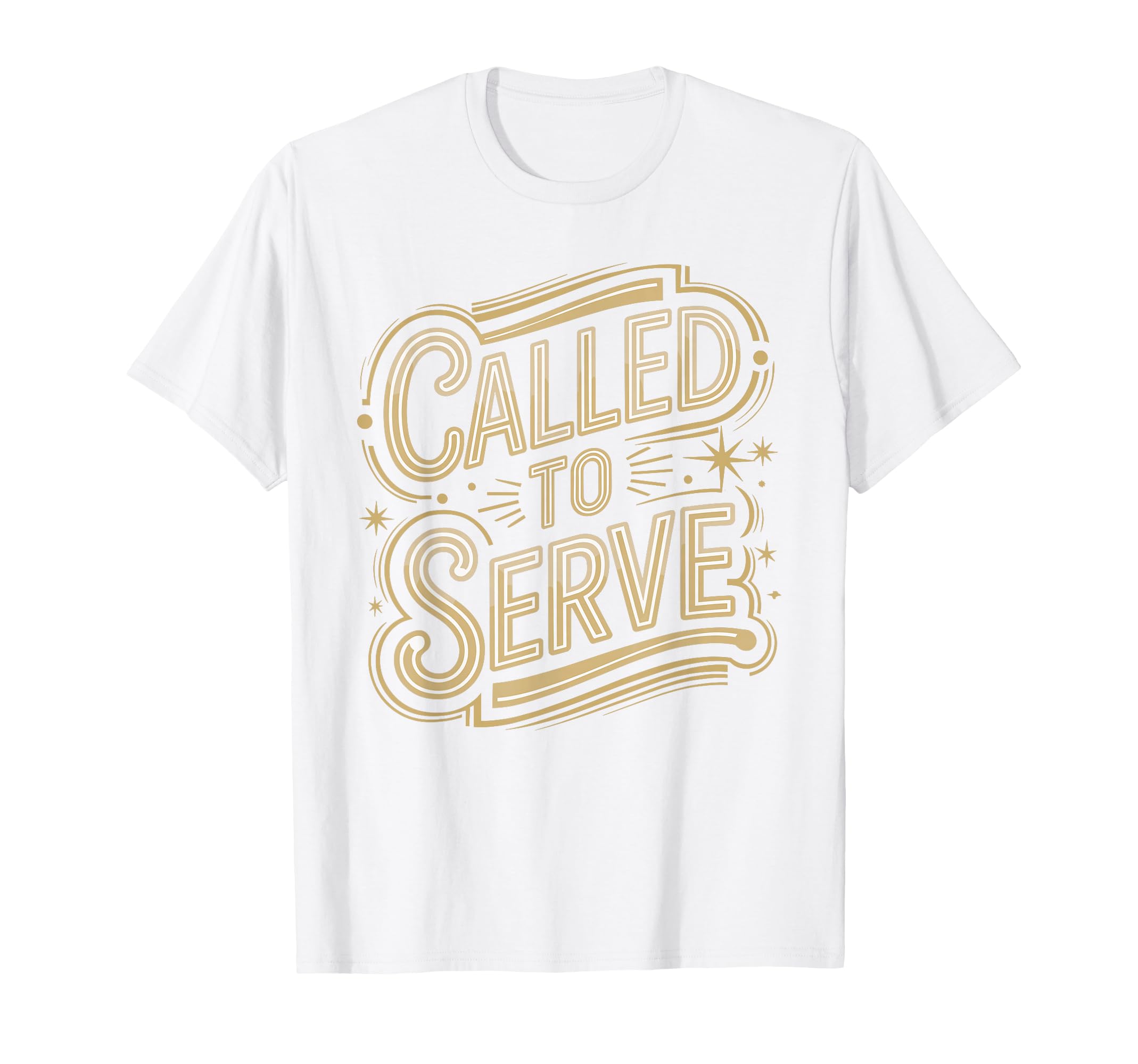 Called To Serve Distressed Text T-Shirt - Streetwear Style Men Women - T-Shirt, Sweatshirt, Hoodie