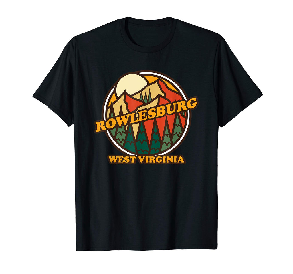 Rowlesburg West Virginia Mountain T-Shirt - Novelty Apparel Men Women - T-Shirt, Sweatshirt, Hoodie