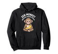 Zen Monkey Breathe Banana Repeat Hoodie - Custom Art Print for Adults - T-Shirt, Sweatshirt, Hoodie