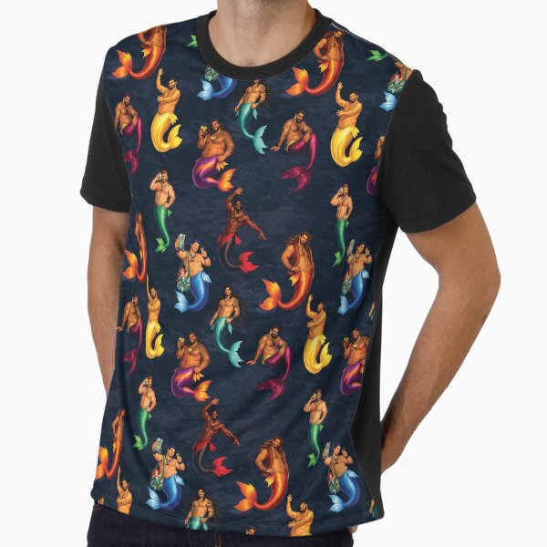 Merbear Lagoon Graphic - Adult & Kids T-Shirts, Sweatshirts & Hoodies apparel design preview 1