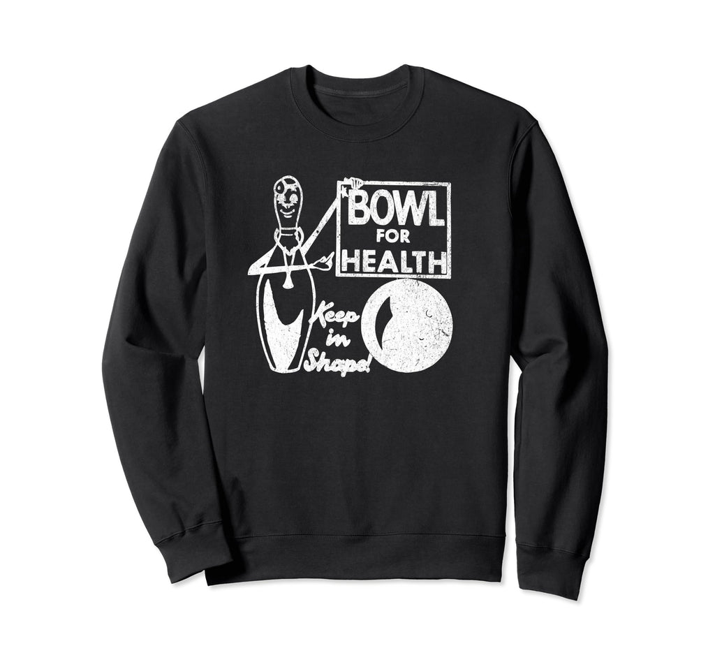 Bowl Health Bowling Matchbook Sweatshirt - Trendy Graphic for Adults - T-Shirt, Sweatshirt, Hoodie