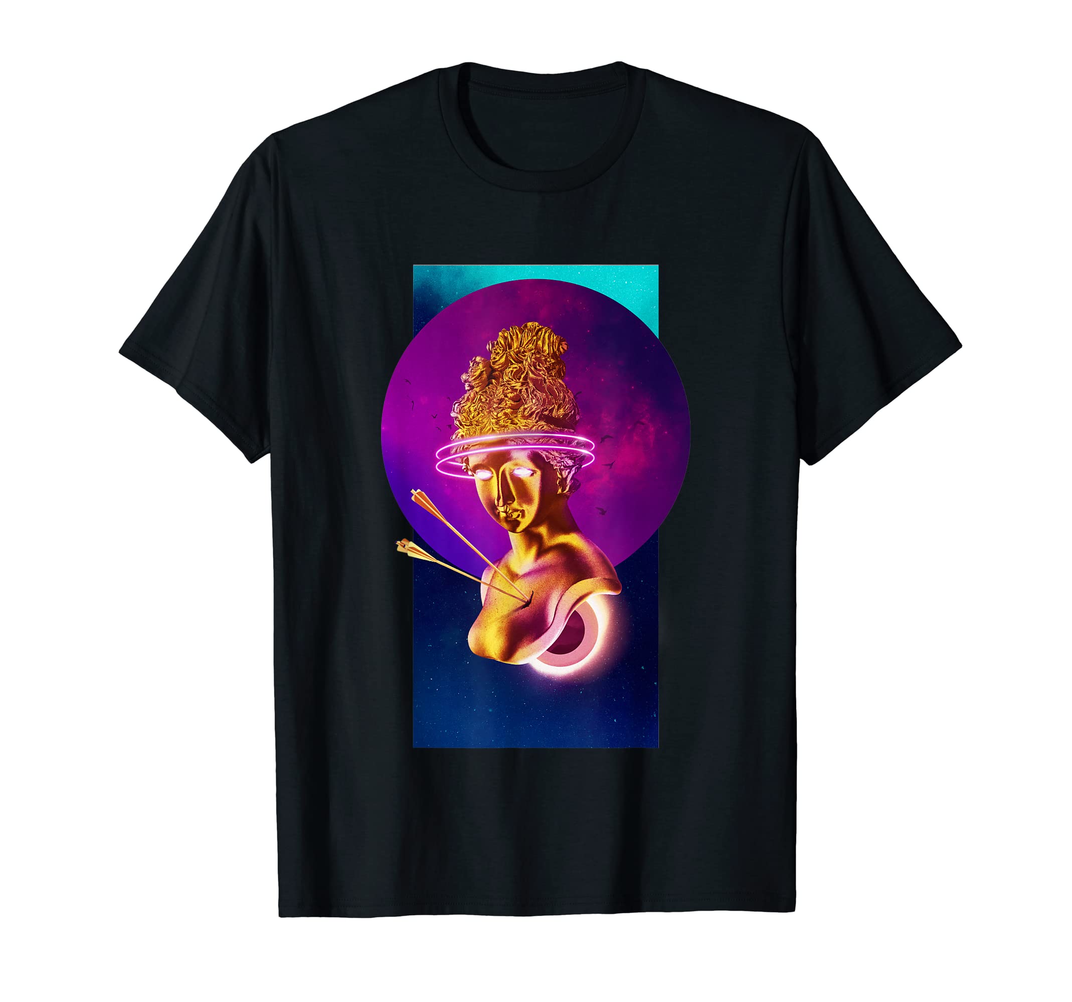 Aesthetic Vaporwave Synthwave T-Shirt - Custom Art Print Men Women - T-Shirt, Sweatshirt, Hoodie