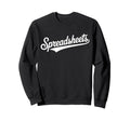 Spreadsheets Script Bold Nerdy Sweatshirt - Custom Art Print Unisex - T-Shirt, Sweatshirt, Hoodie
