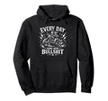 Skeleton Biker Edgy Motorcycle Biker Hoodie - Custom Art Print Men Women - T-Shirt, Sweatshirt, Hoodie