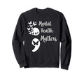 Semicolon Mental Health Awareness Sweatshirt - Custom Art Print for Adults - T-Shirt, Sweatshirt, Hoodie