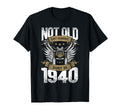 Motorcycle Biker Birthday Built 1940 T-Shirt - Trendy Graphic Men Women - T-Shirt, Sweatshirt, Hoodie