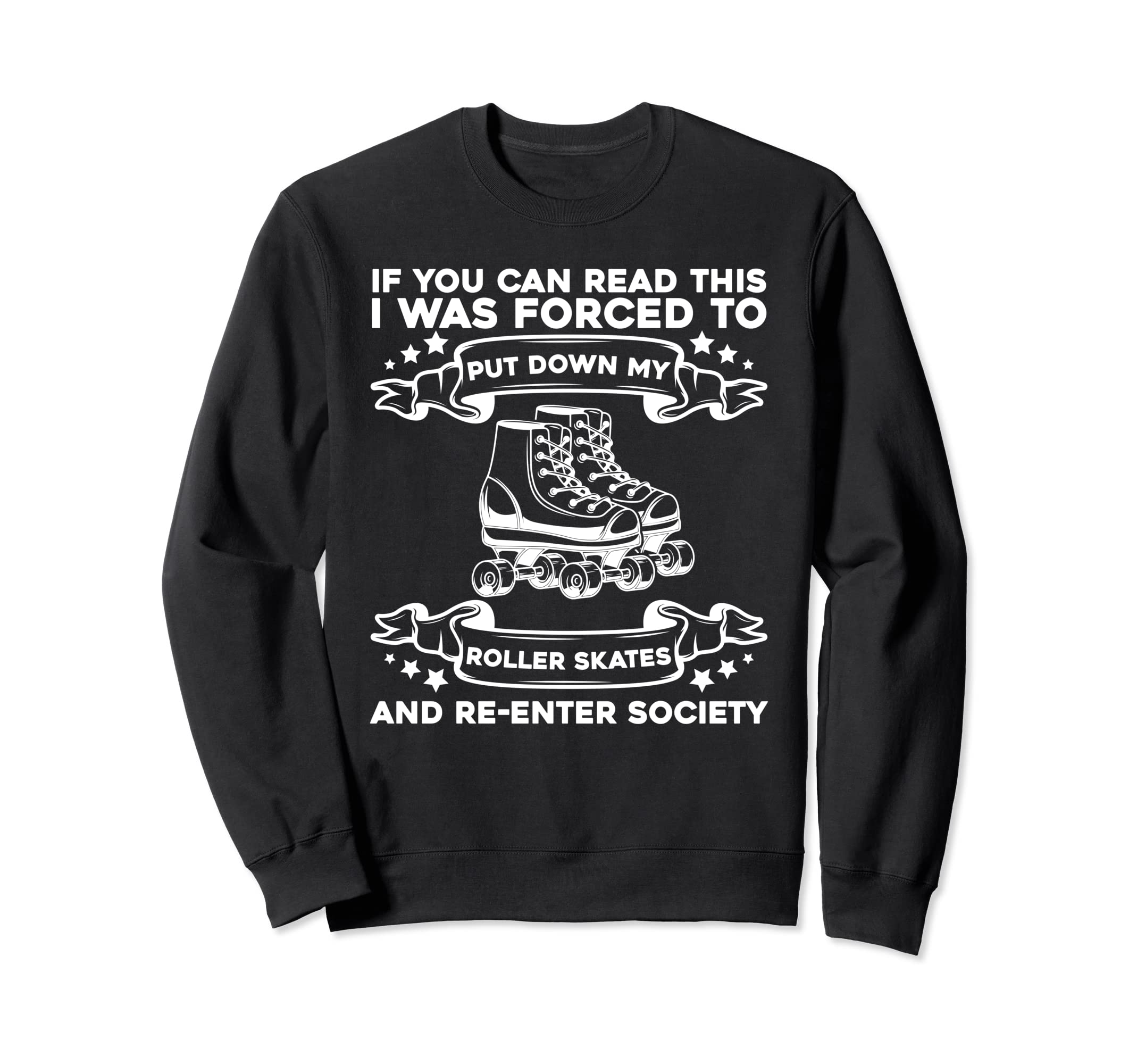 Roller Skating Derby Skater 70S Roller Sweatshirt - Graphic Print Unisex - T-Shirt, Sweatshirt, Hoodie