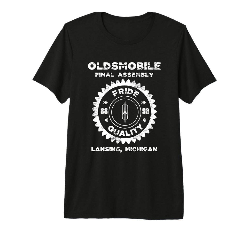 Oldsmobile Motors Final Assembly Car T-Shirt - Streetwear Style Men Women - T-Shirt, Sweatshirt, Hoodie