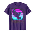 Animal Hummingbird 80S Art Synthwave T-Shirt - Novelty Apparel for Adults - T-Shirt, Sweatshirt, Hoodie