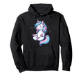 Meditation Unicorn Yoga Pose Relaxing Hoodie - Custom Art Print Men Women - T-Shirt, Sweatshirt, Hoodie