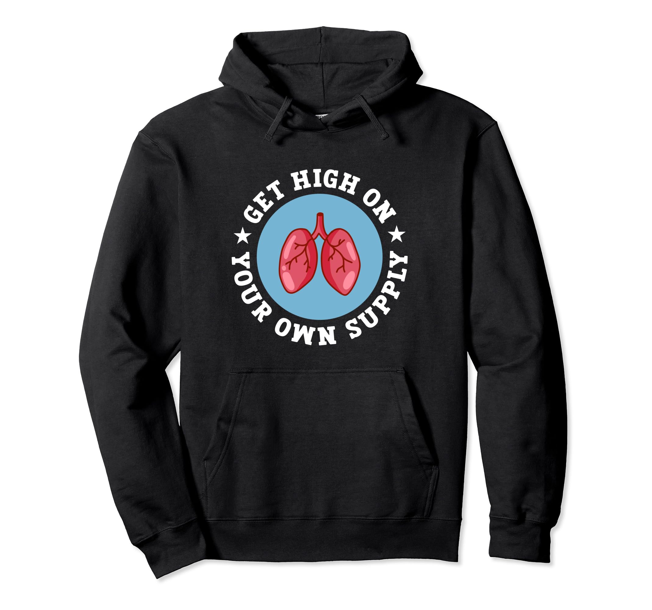 Deep Mindful Breathing Yoga Yogi Hoodie - Minimalist Print for Adults - T-Shirt, Sweatshirt, Hoodie