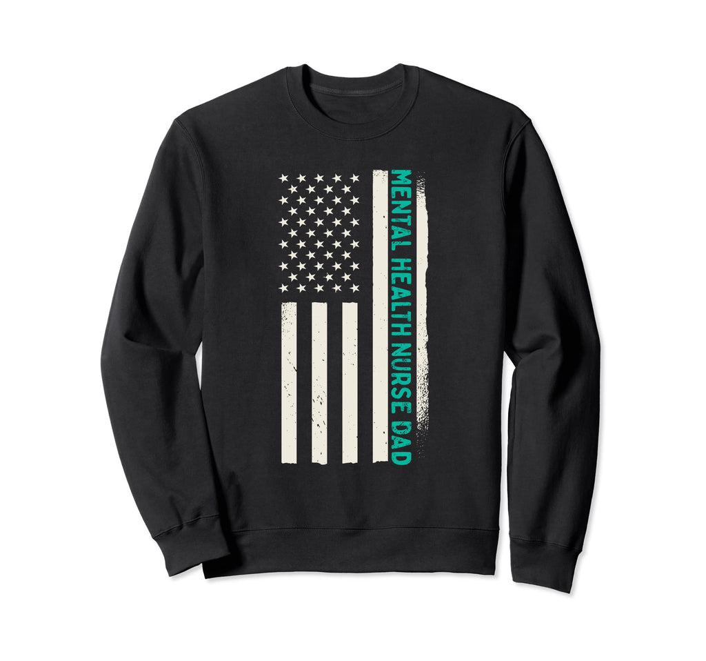 Patriotic Nursing Hospital Doctor Sweatshirt - Aesthetic Graphic Unisex - T-Shirt, Sweatshirt, Hoodie