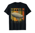 Zeppelin Dirigible Airship 70S 80S T-Shirt - Aesthetic Graphic Men Women - T-Shirt, Sweatshirt, Hoodie