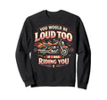 Motorcycle Biker Female You Would Sweatshirt - Aesthetic Graphic Men Women - T-Shirt, Sweatshirt, Hoodie