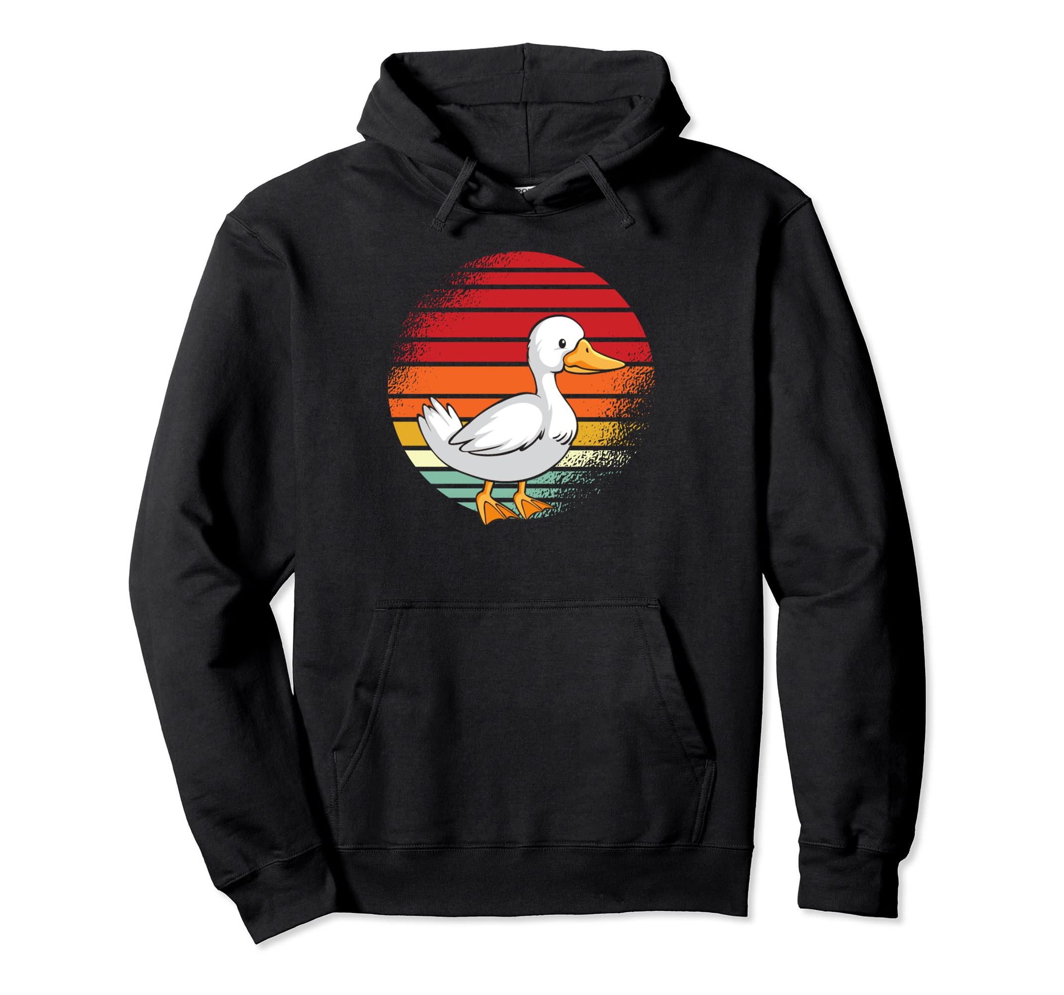 Duck Sunset Duck Hoodie - Aesthetic Graphic for Adults - T-Shirt, Sweatshirt, Hoodie