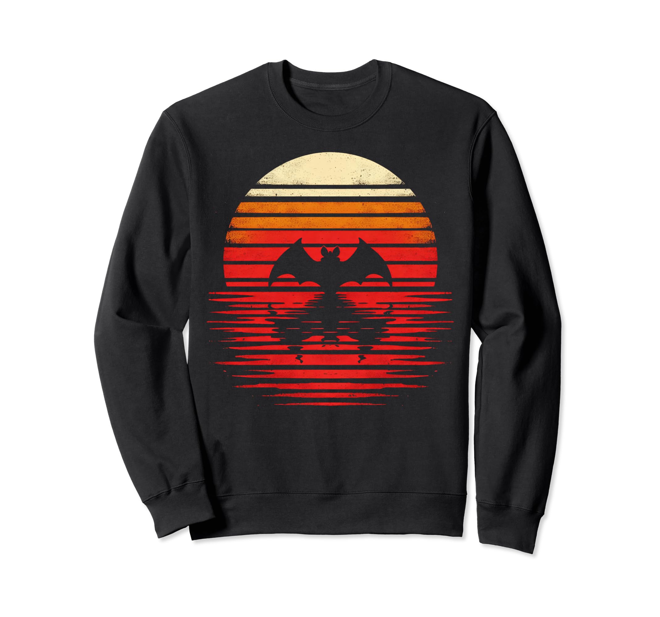 Bat Sunset Safari 70S Sweatshirt - Custom Art Print for Adults - T-Shirt, Sweatshirt, Hoodie