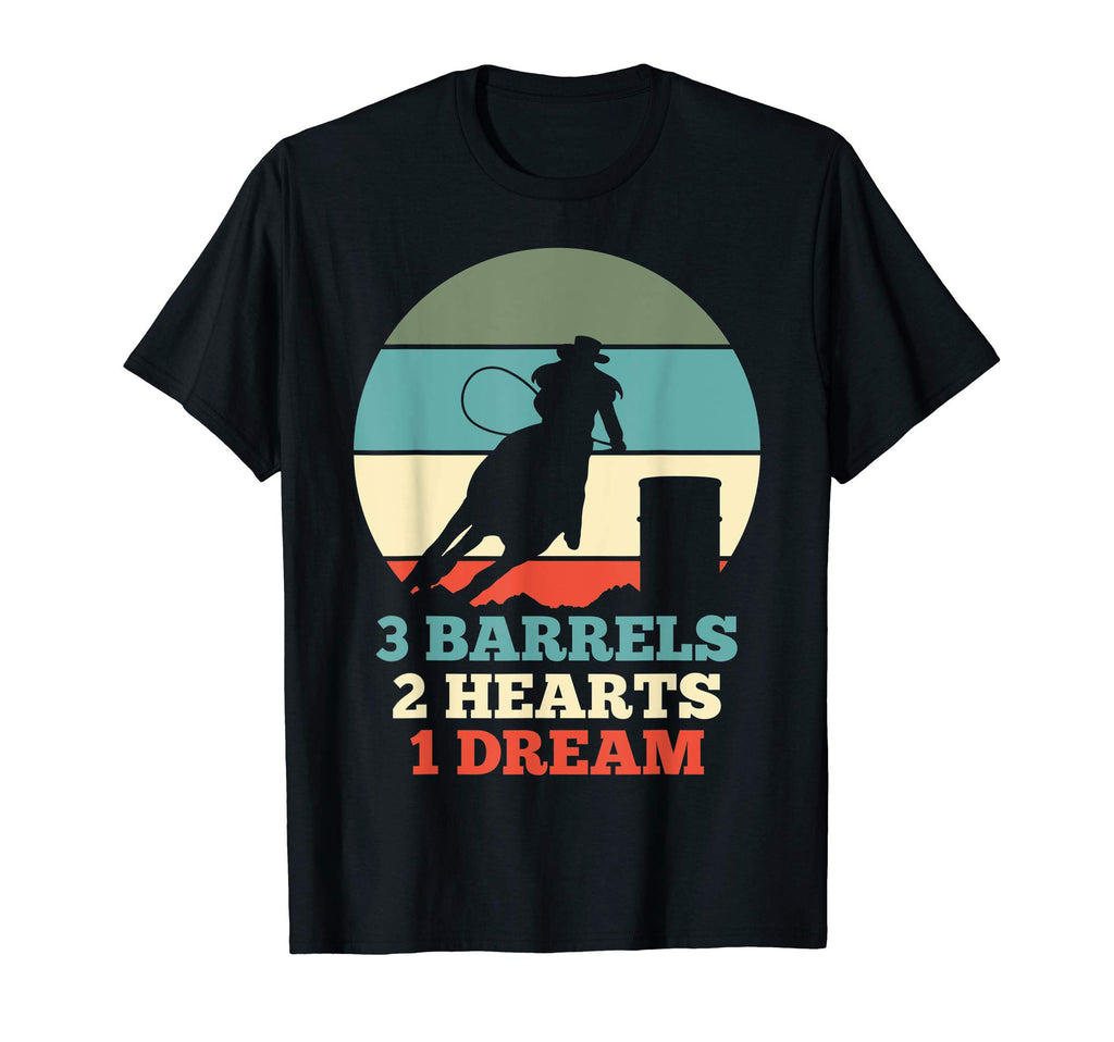 Barrel Racing Rodeo Western Gift T-Shirt - Novelty Apparel for Adults - T-Shirt, Sweatshirt, Hoodie