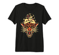 Pin Up X Tiger Traditional Tattoo T-Shirt - Novelty Apparel for Adults - T-Shirt, Sweatshirt, Hoodie