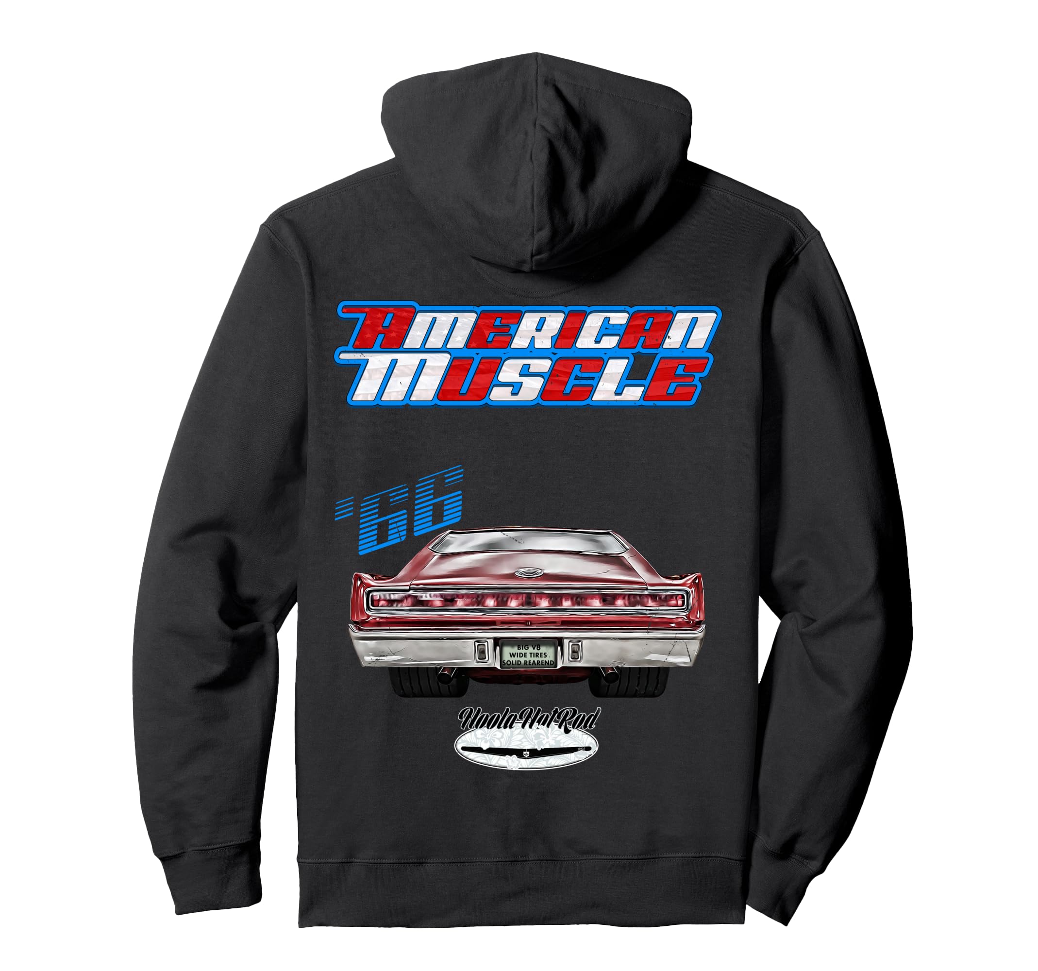 1966 Charger Super Bee Hot Rod Muscle Car Hoodie - Minimalist Print Unisex - T-Shirt, Sweatshirt, Hoodie