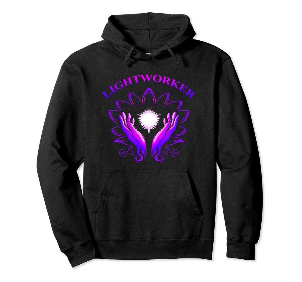 Energy Chakra Holistic Healing Hands Hoodie - Unique Graphic Men Women - T-Shirt, Sweatshirt, Hoodie