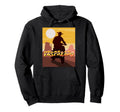 Vesparado Scooter Cowboy Western Hoodie - Unique Graphic Men Women - T-Shirt, Sweatshirt, Hoodie