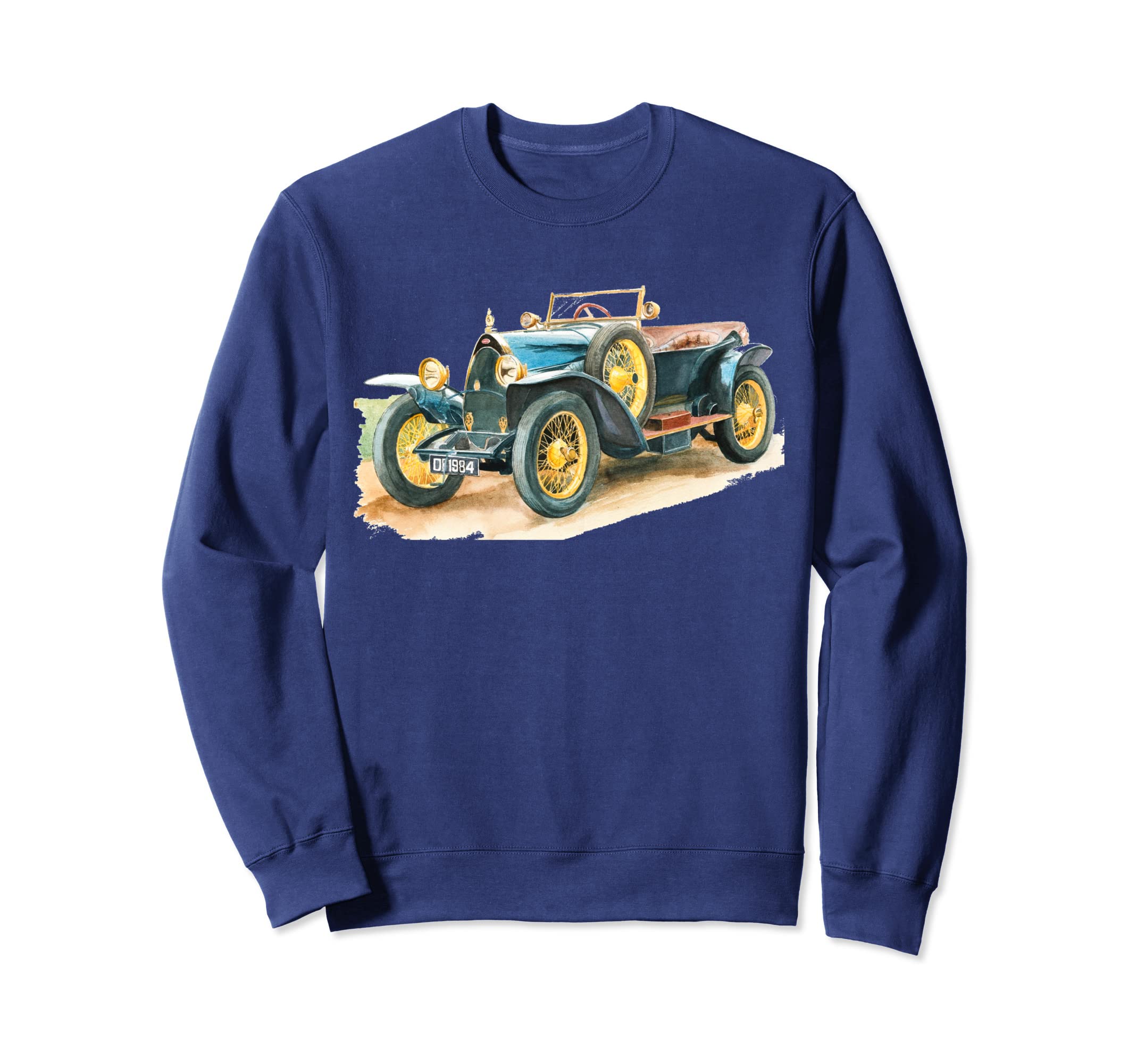Antique Old Car Sweatshirt - Aesthetic Graphic Unisex - T-Shirt, Sweatshirt, Hoodie