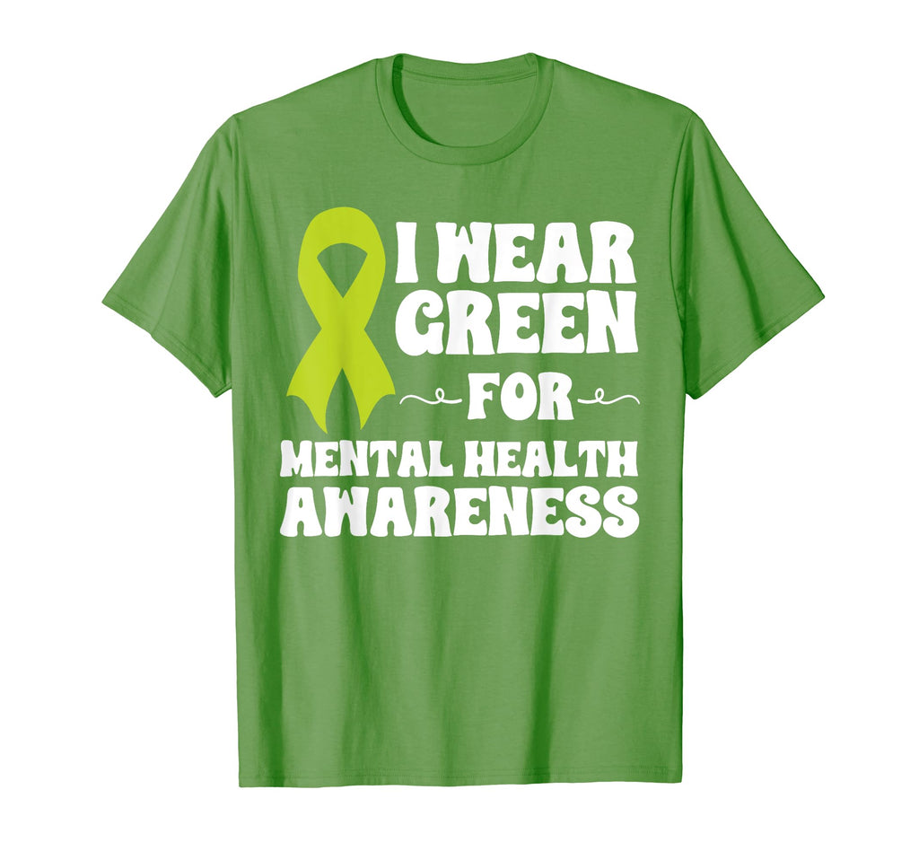 Rainbow May I Wear Green Mental Health T-Shirt - Streetwear Style Unisex - T-Shirt, Sweatshirt, Hoodie