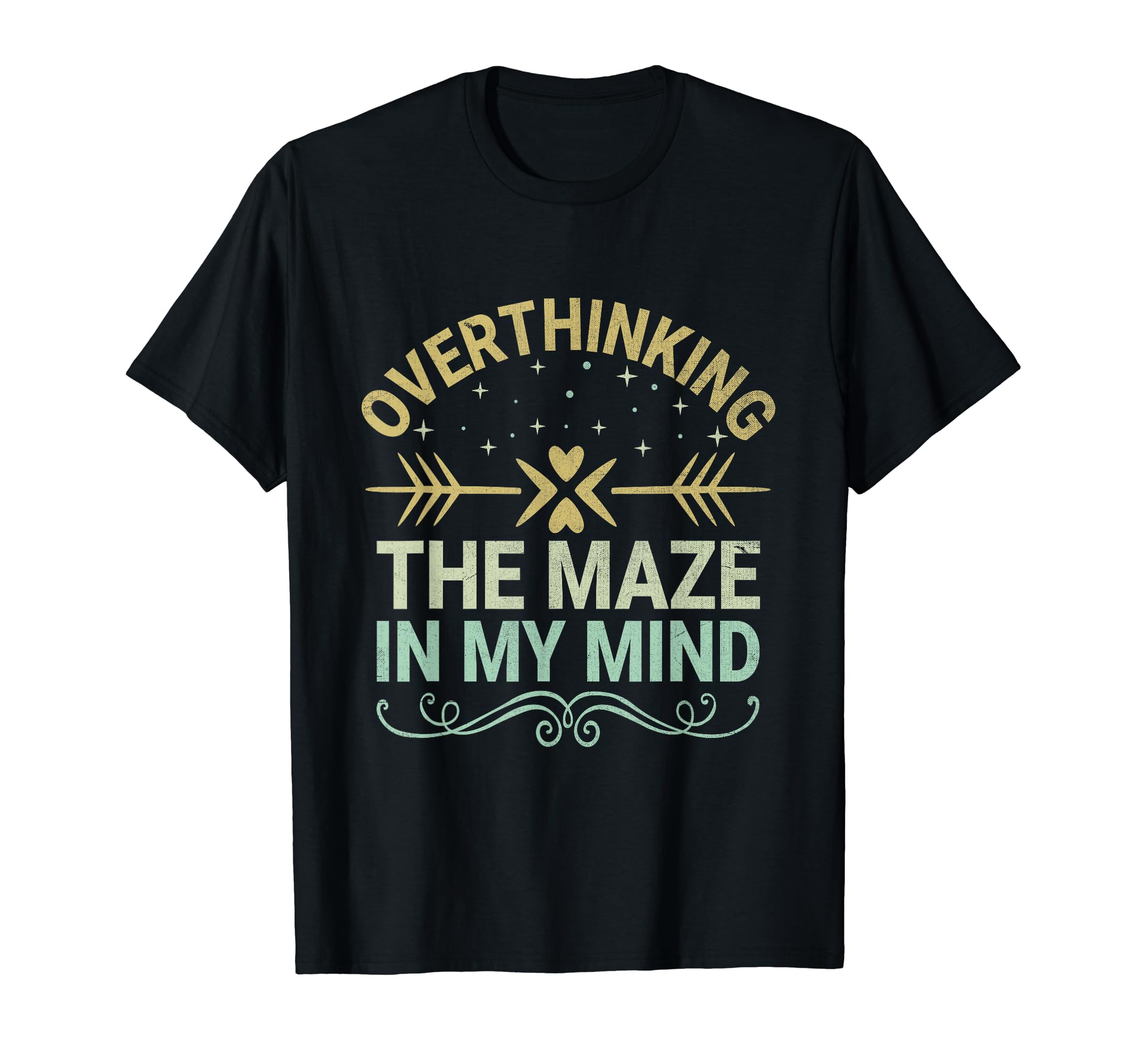 Overthinking Overthinker Funny T-Shirt - Casual Everyday Wear Men Women - T-Shirt, Sweatshirt, Hoodie