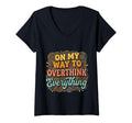Womens My Way To Overthink T-Shirt - Custom Art Print for Adults - T-Shirt, Sweatshirt, Hoodie