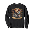 Born 1970 Motorcycle Lovers 55Th Sweatshirt - Unique Graphic Men Women - T-Shirt, Sweatshirt, Hoodie