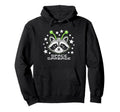 Space Garbage Raccoon Alien Halftone Hoodie - Graphic Print Men Women - T-Shirt, Sweatshirt, Hoodie