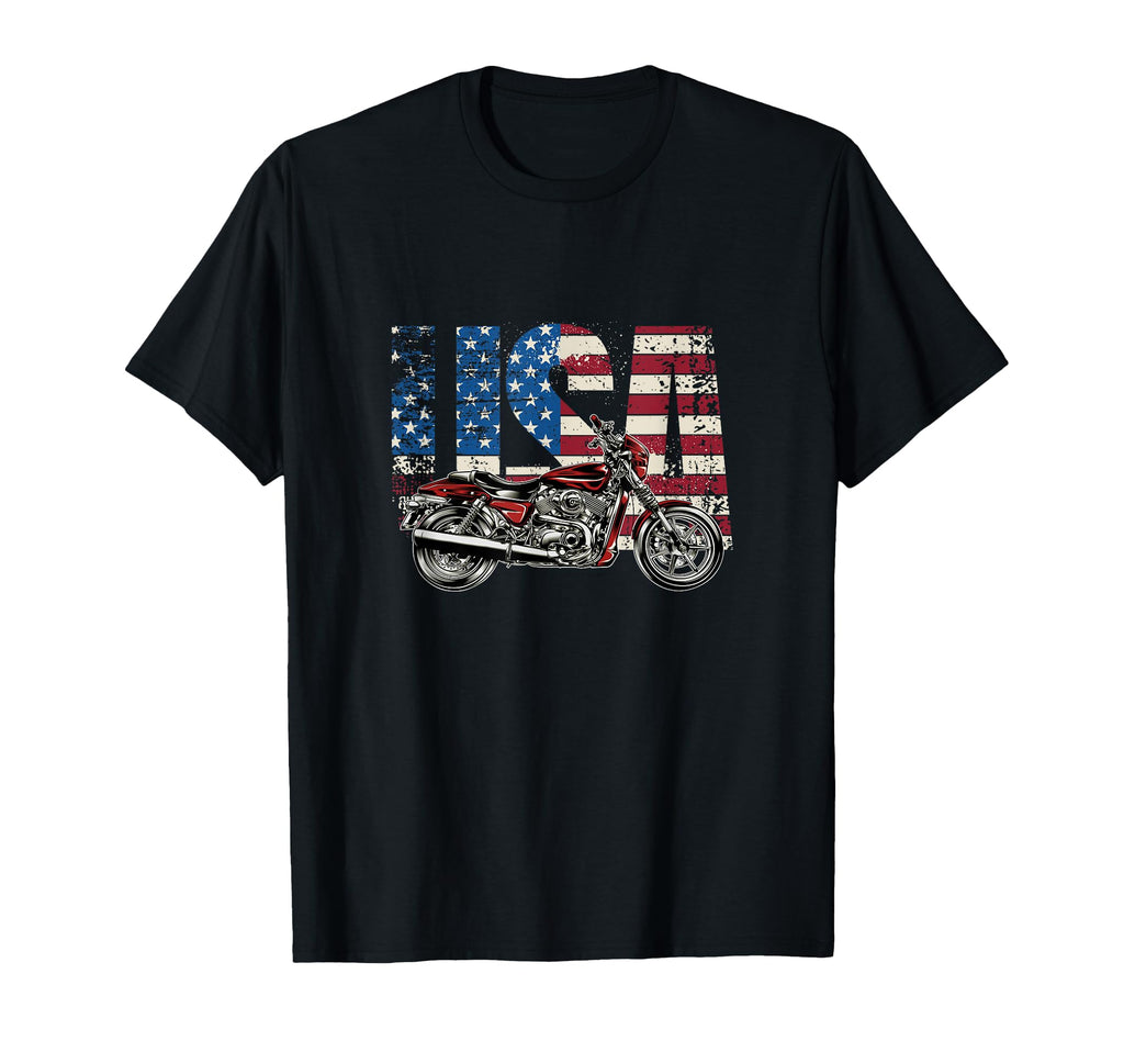 Motorcycle Usa Motorcycle T-Shirt - Streetwear Style Men Women - T-Shirt, Sweatshirt, Hoodie