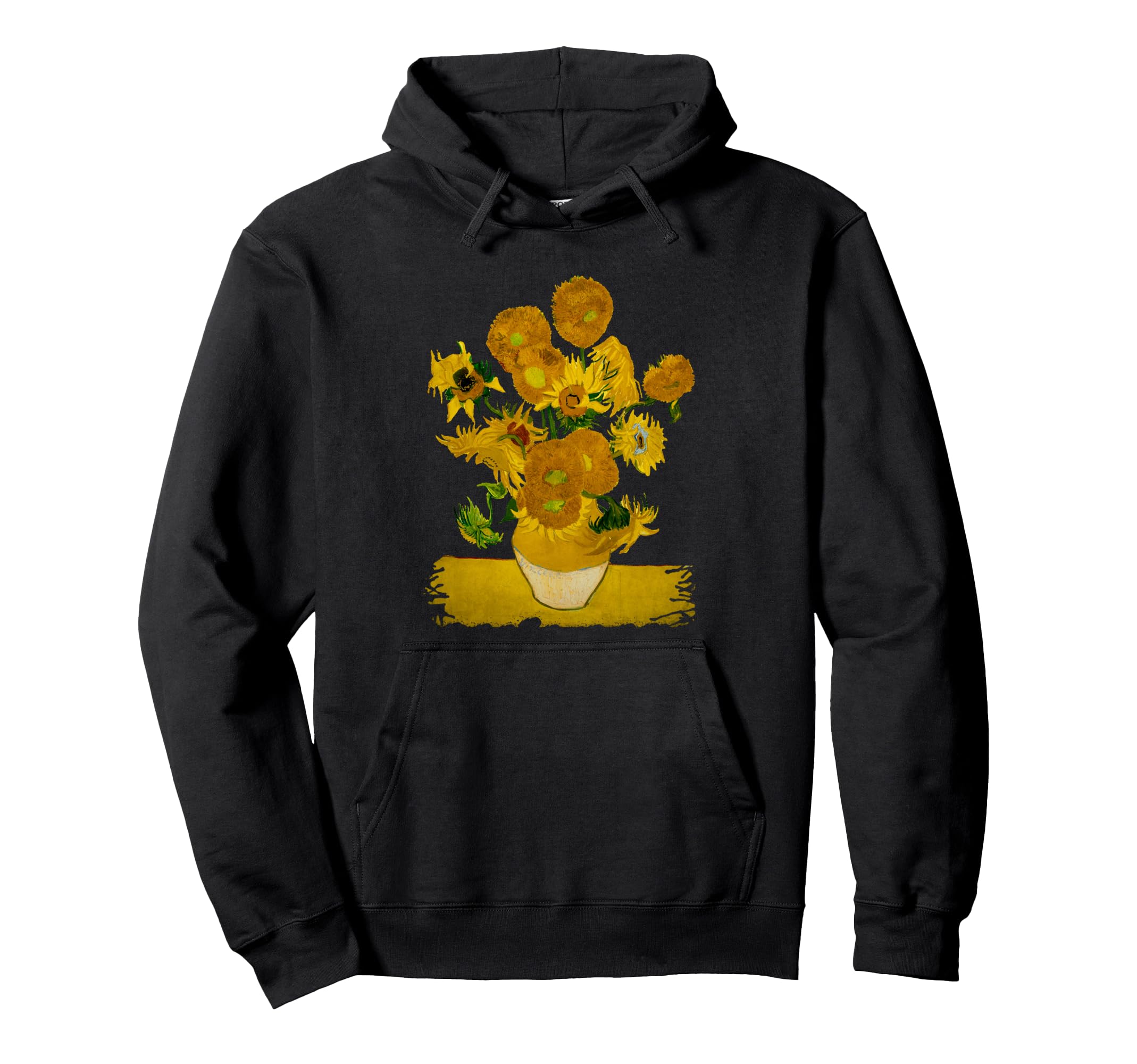 Van Gogh Sunflowers Painting Floral Art Hoodie - Streetwear Style Unisex - T-Shirt, Sweatshirt, Hoodie