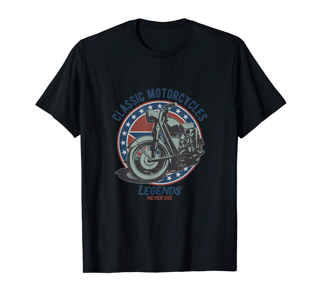 America Motorcycles T-Shirt - Fun Novelty Design Unisex - T-Shirt, Sweatshirt, Hoodie