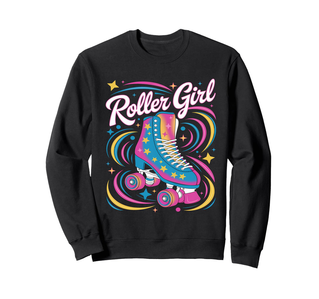 Roller Skater Roller Skating 70S Sweatshirt - Minimalist Print Men Women - T-Shirt, Sweatshirt, Hoodie
