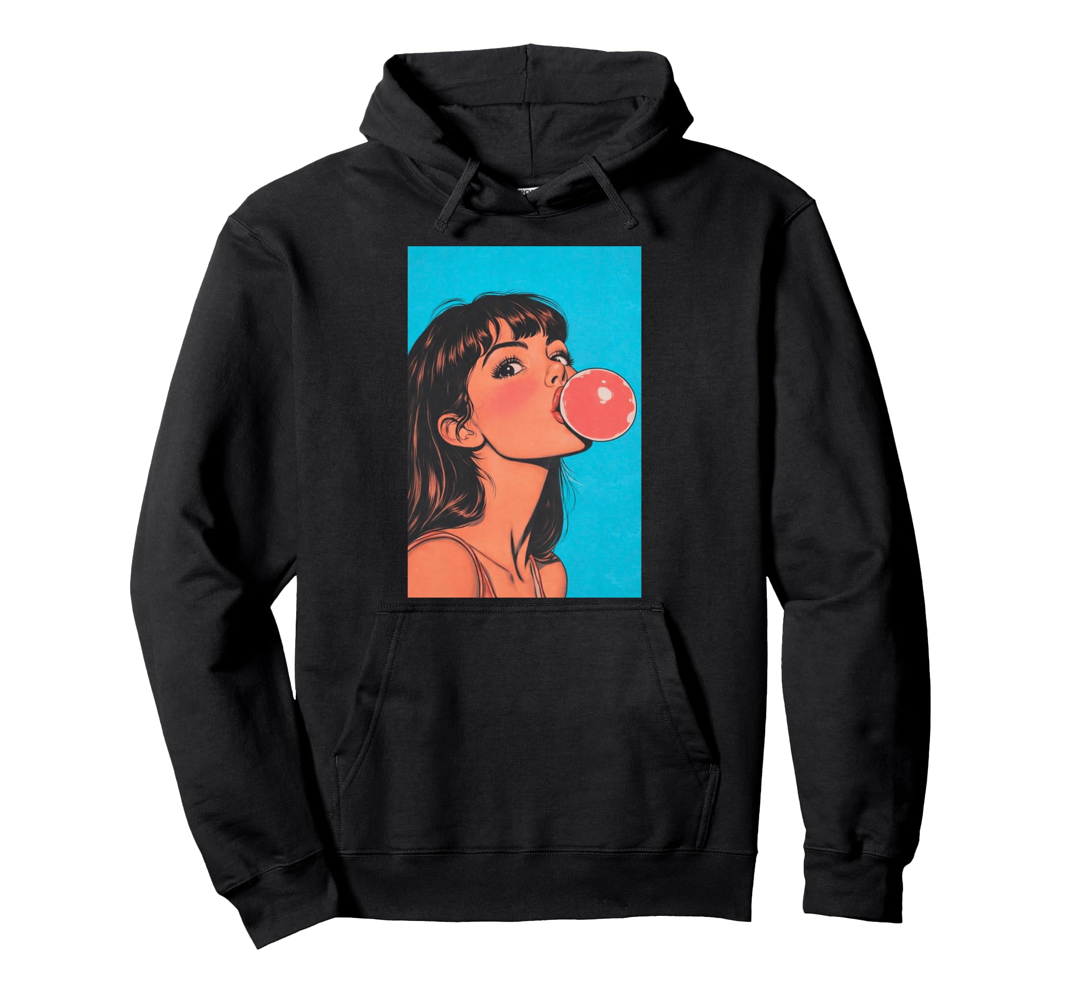 Bubblegum Aesthetic Pop Art Hoodie - Casual Everyday Wear Unisex - T-Shirt, Sweatshirt, Hoodie
