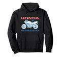 Honda Powersports Red White Blue Hoodie - Fun Novelty Design for Adults - T-Shirt, Sweatshirt, Hoodie