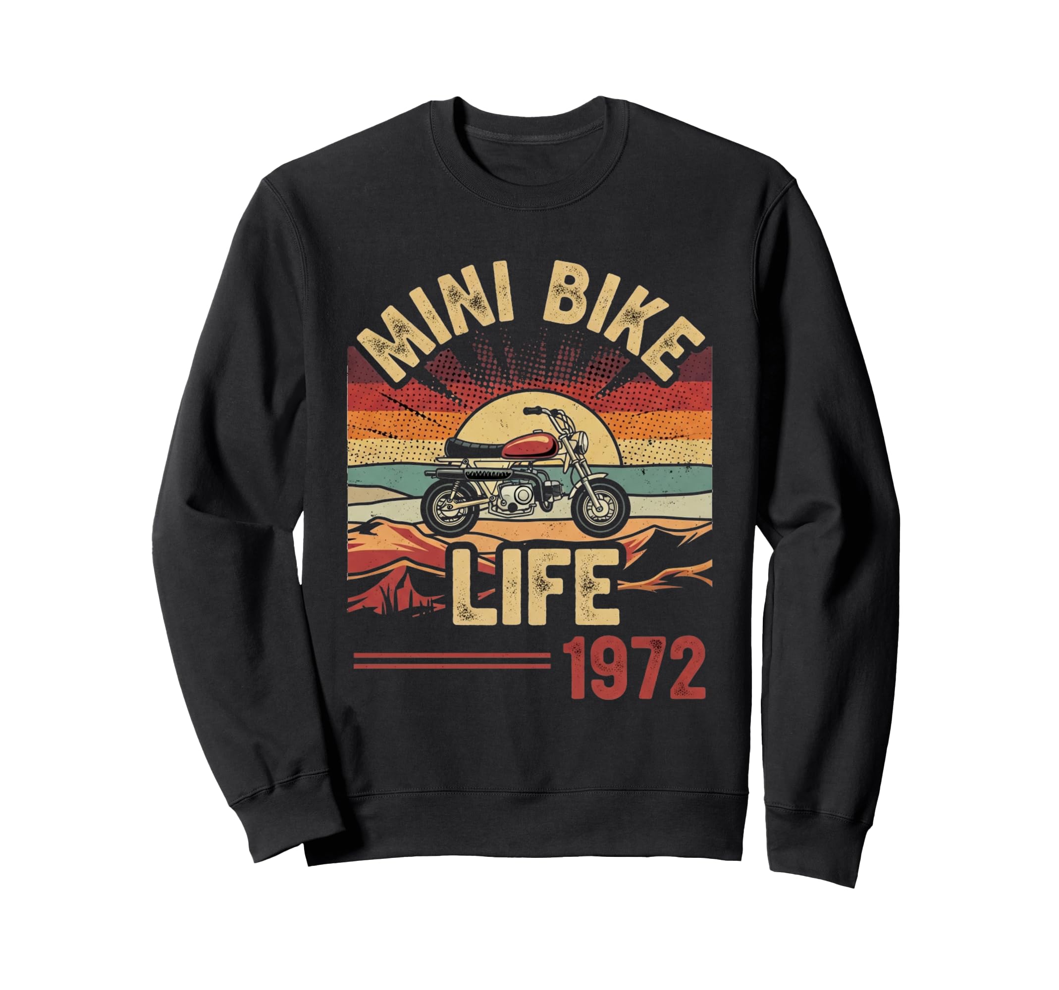 Motorcycle Riders Mini Bike Bikelife Sweatshirt - Graphic Print Men Women - T-Shirt, Sweatshirt, Hoodie
