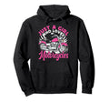 Motorcycle Biker Female Just Who Loves Hoodie - Casual Everyday Wear Unisex - T-Shirt, Sweatshirt, Hoodie