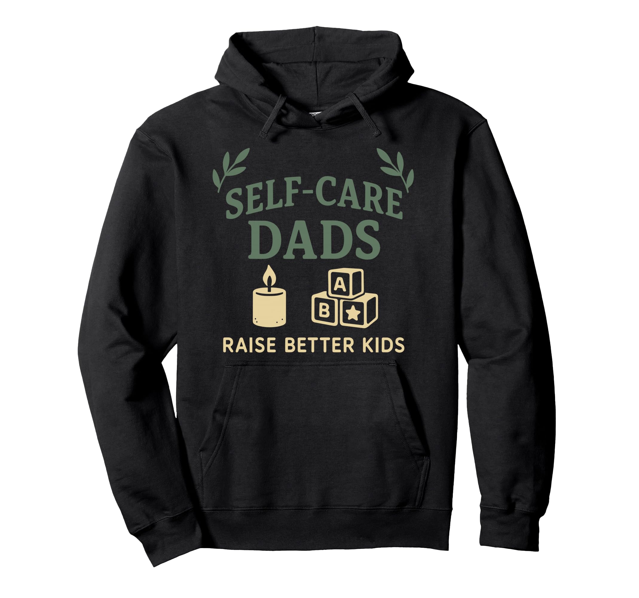 Self Care Dad Spa Day Mens Wellness Hoodie - Streetwear Style for Adults - T-Shirt, Sweatshirt, Hoodie