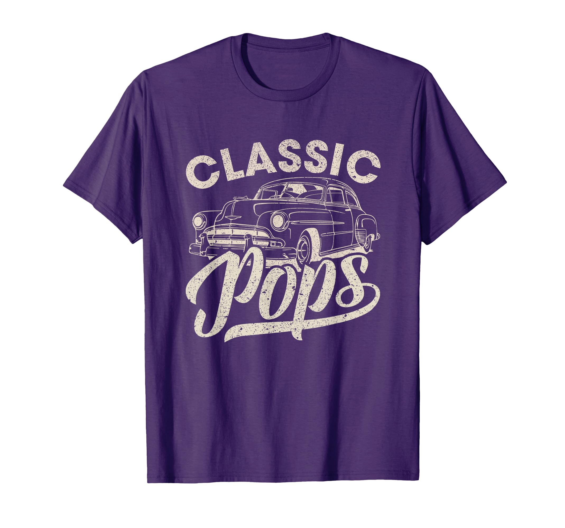 Pops Funny Car Lover Dad Papa Grandpa T-Shirt - Novelty Apparel Men Women - T-Shirt, Sweatshirt, Hoodie