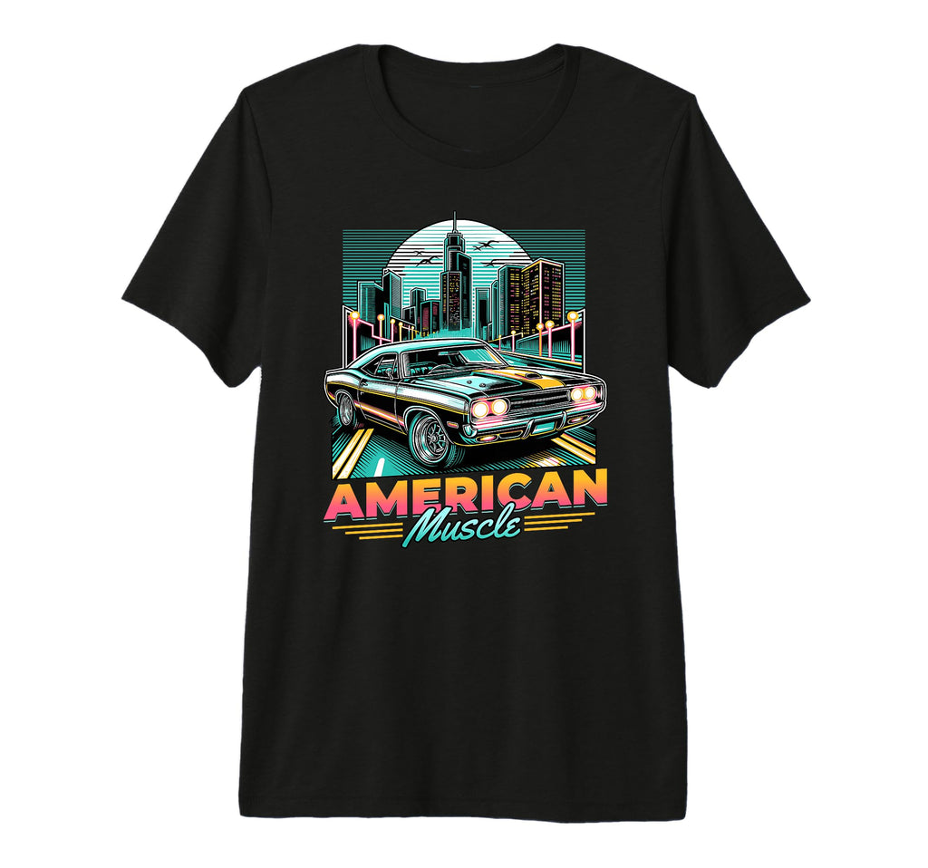 American Muscle Car Car Tri Blend T-Shirt - Streetwear Style Men Women - T-Shirt, Sweatshirt, Hoodie