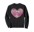 Danish Pastel Aesthetic Heart Disco Sweatshirt - Fun Novelty Design Unisex - T-Shirt, Sweatshirt, Hoodie