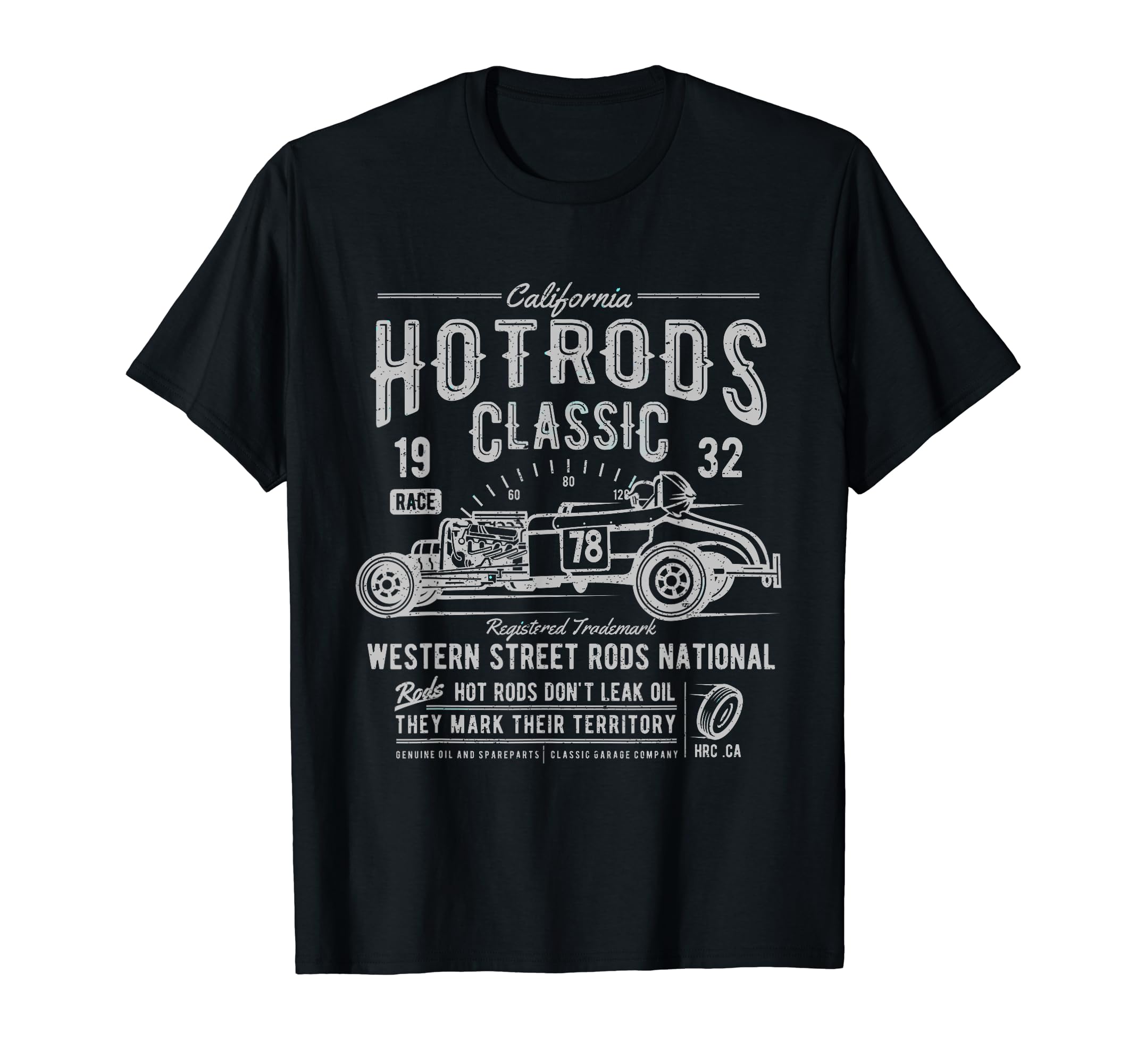 Hotrod Car T-Shirt - Novelty Apparel Unisex - T-Shirt, Sweatshirt, Hoodie