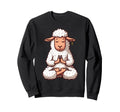 Meditation Sheep Yoga Pose Sweatshirt - Streetwear Style for Adults - T-Shirt, Sweatshirt, Hoodie