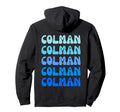 Colman Name Stack Hoodie - Graphic Print for Adults - T-Shirt, Sweatshirt, Hoodie