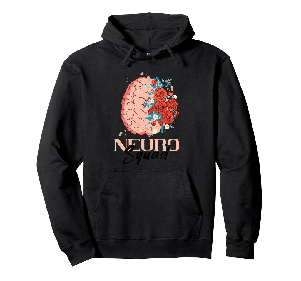 Neuro Squad Brain Neurology Autism Hoodie - Novelty Apparel Men Women - T-Shirt, Sweatshirt, Hoodie